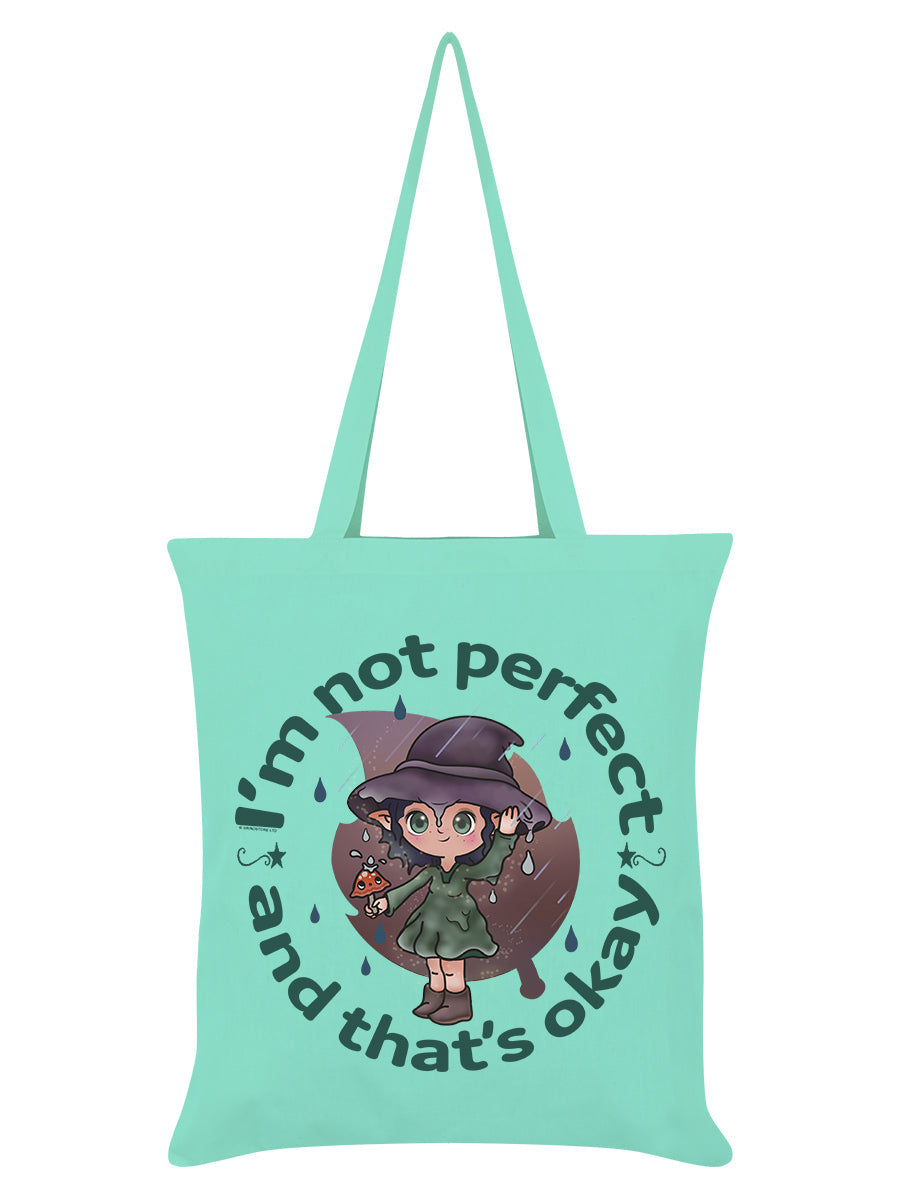 Mint green deals tote bag