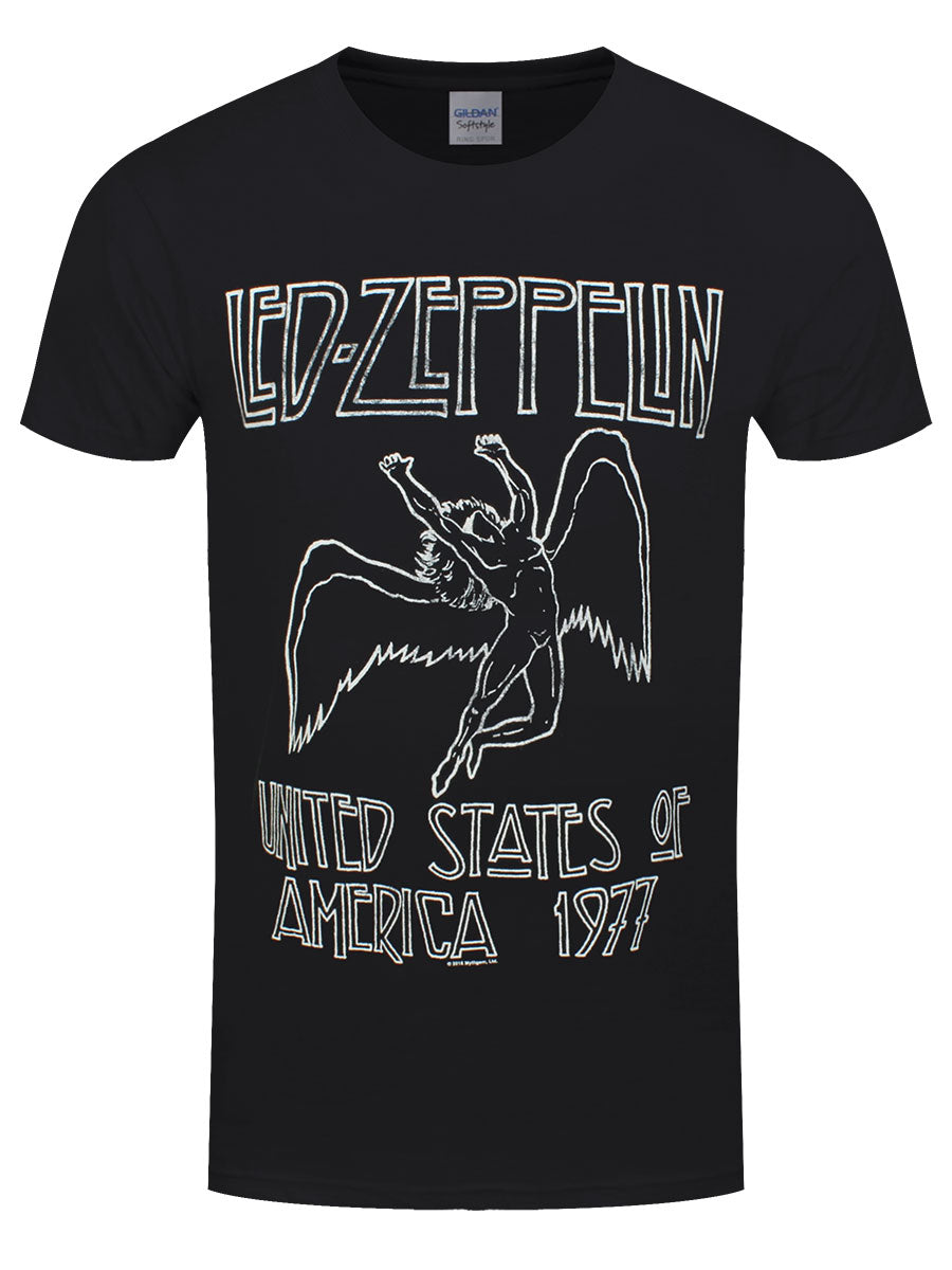 led zeppelin 77 tour shirt