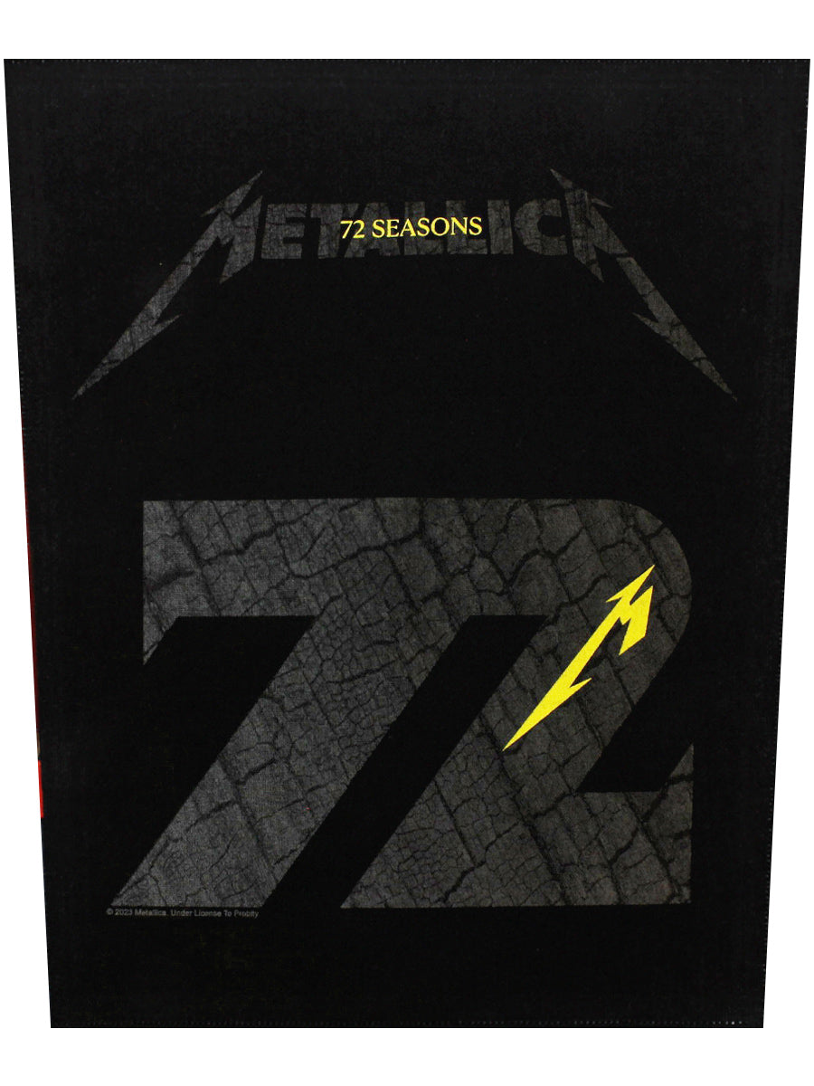 Metallica, black album band, patch