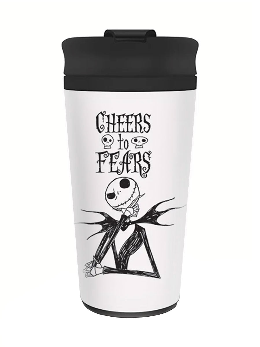 Nightmare Before Christmas Cheers to Fears Travel Mug