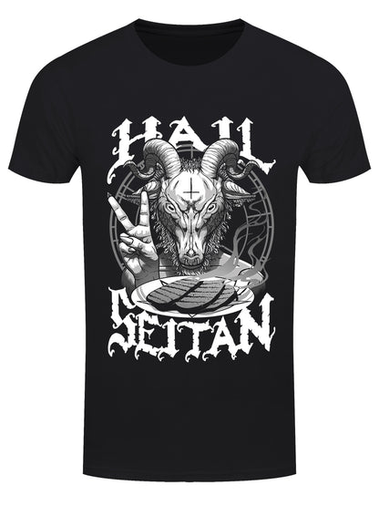 Hail Seitan Men\'s Grindstore Black T-Shirt –