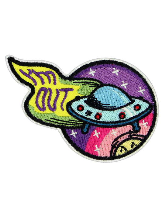 I'm Out UFO Patch