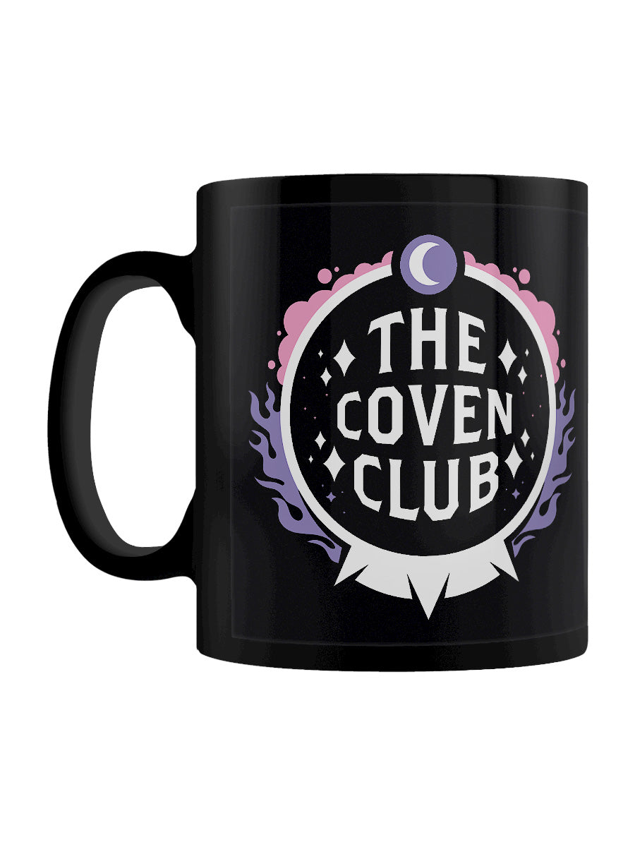 The Coven Club Pastel Goth Black Mug