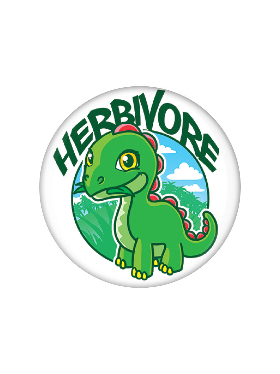 Herbivore Vegan Vegetarian Badge – Grindstore