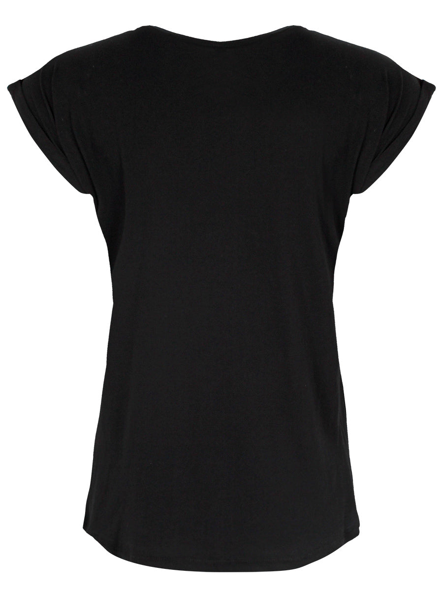 Tokyo Spirit Introvert Ladies Premium Black T-Shirt