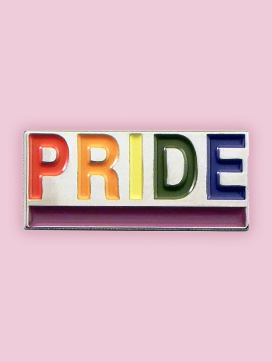 Rainbow Gay Pride Enamel Pin Badge