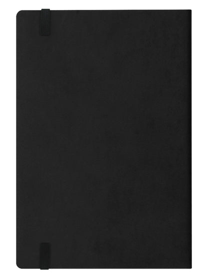 Squid Level Black A5 Hard Cover Notebook