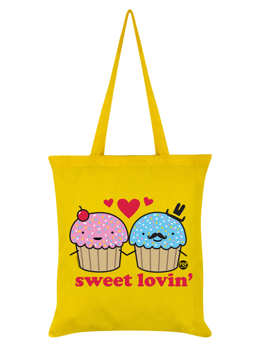 Pop Factory Sweet Lovin' Yellow Tote Bag