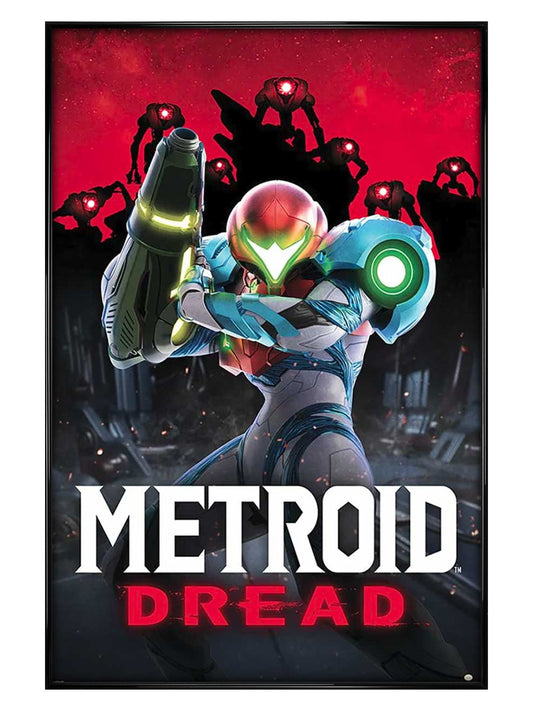 Metroid Dread Shadows Maxi Poster