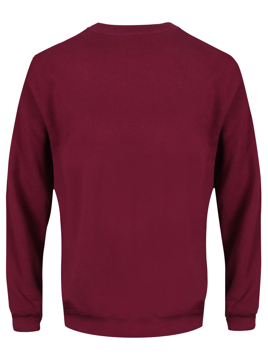 Deadly Tarot Life The Gamer Men's Burgundy Sweatshirt – Grindstore