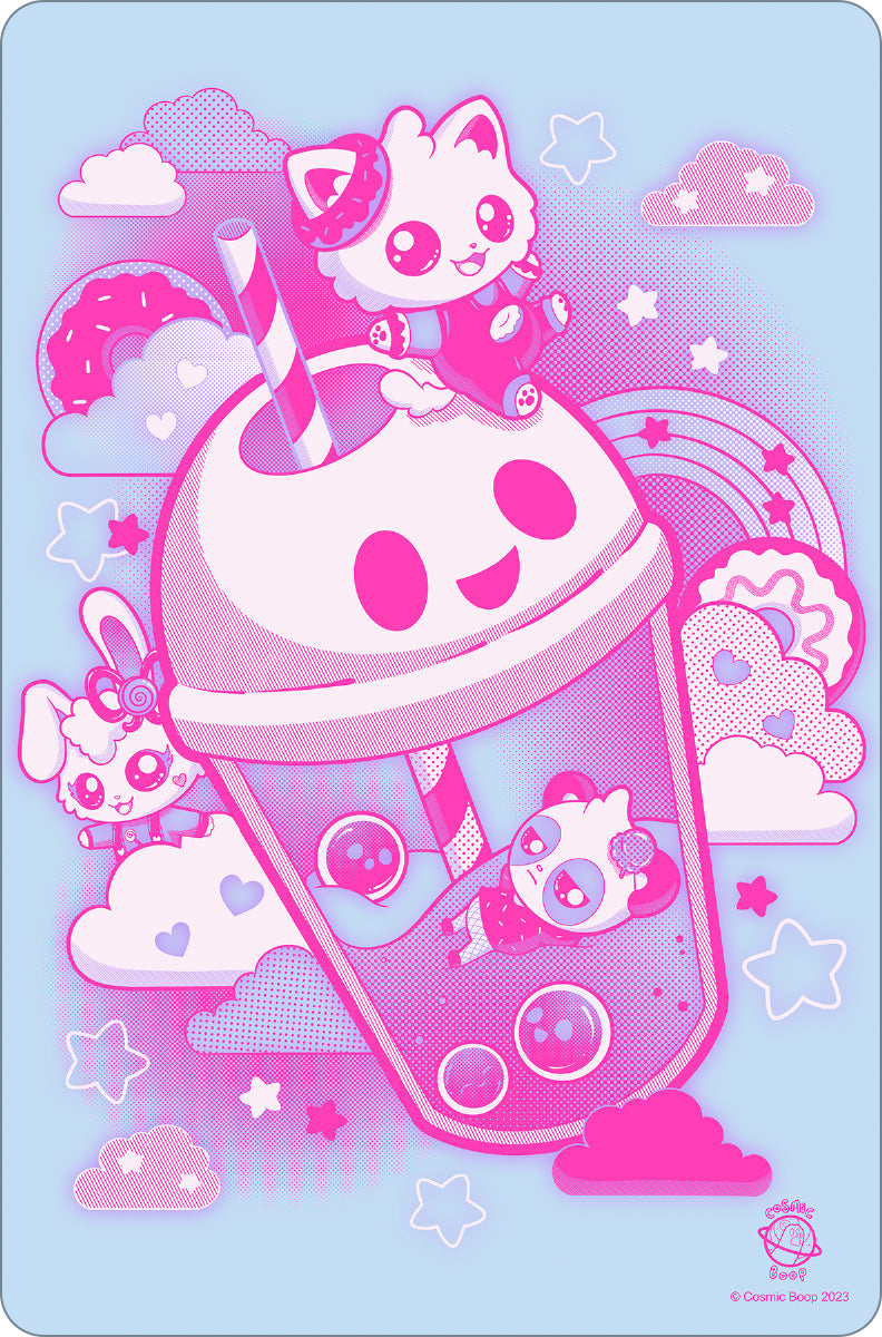 Cosmic Boop Soda Pop Greet Tin Card