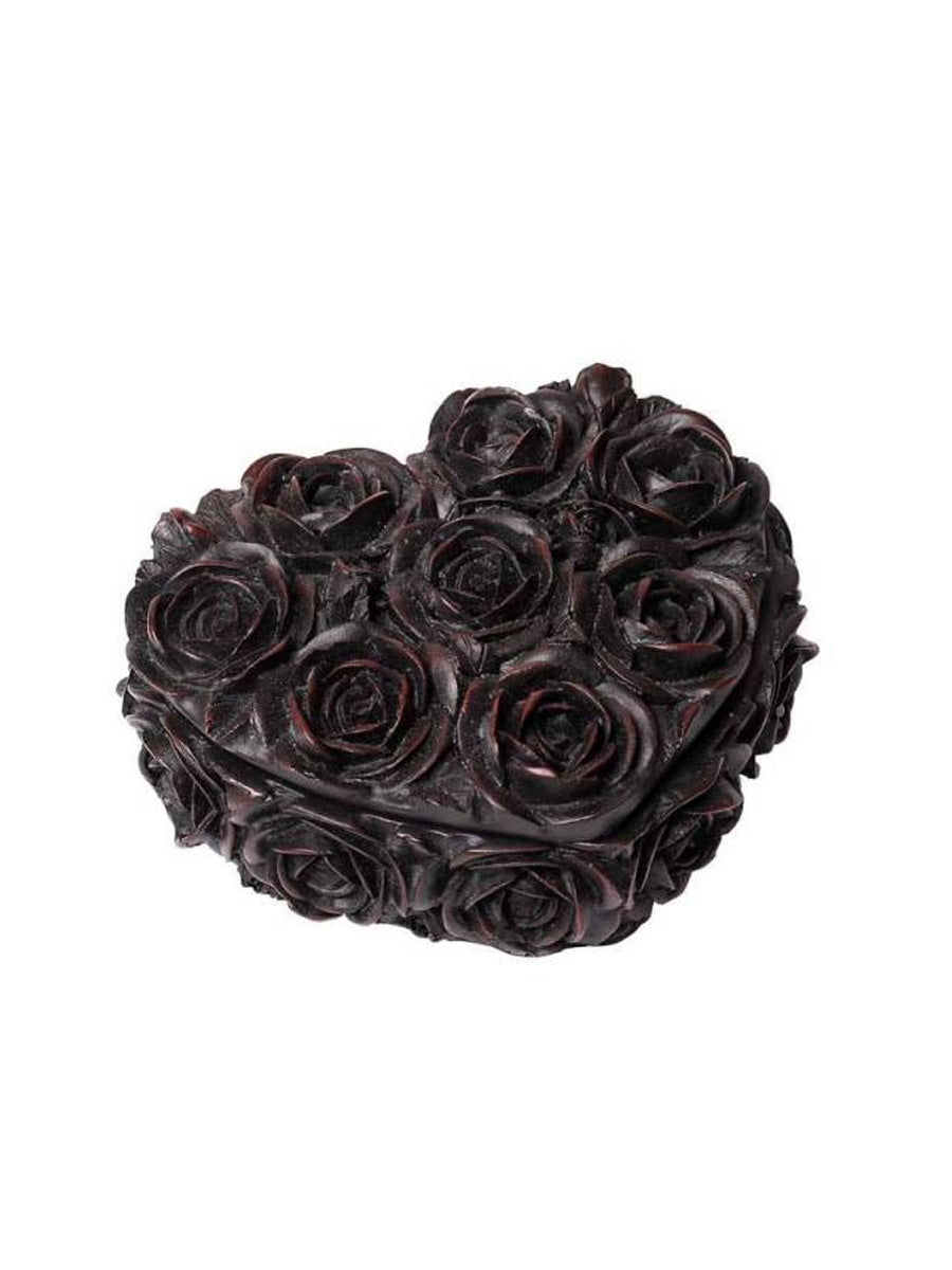 Alchemy Black Rose Heart Box