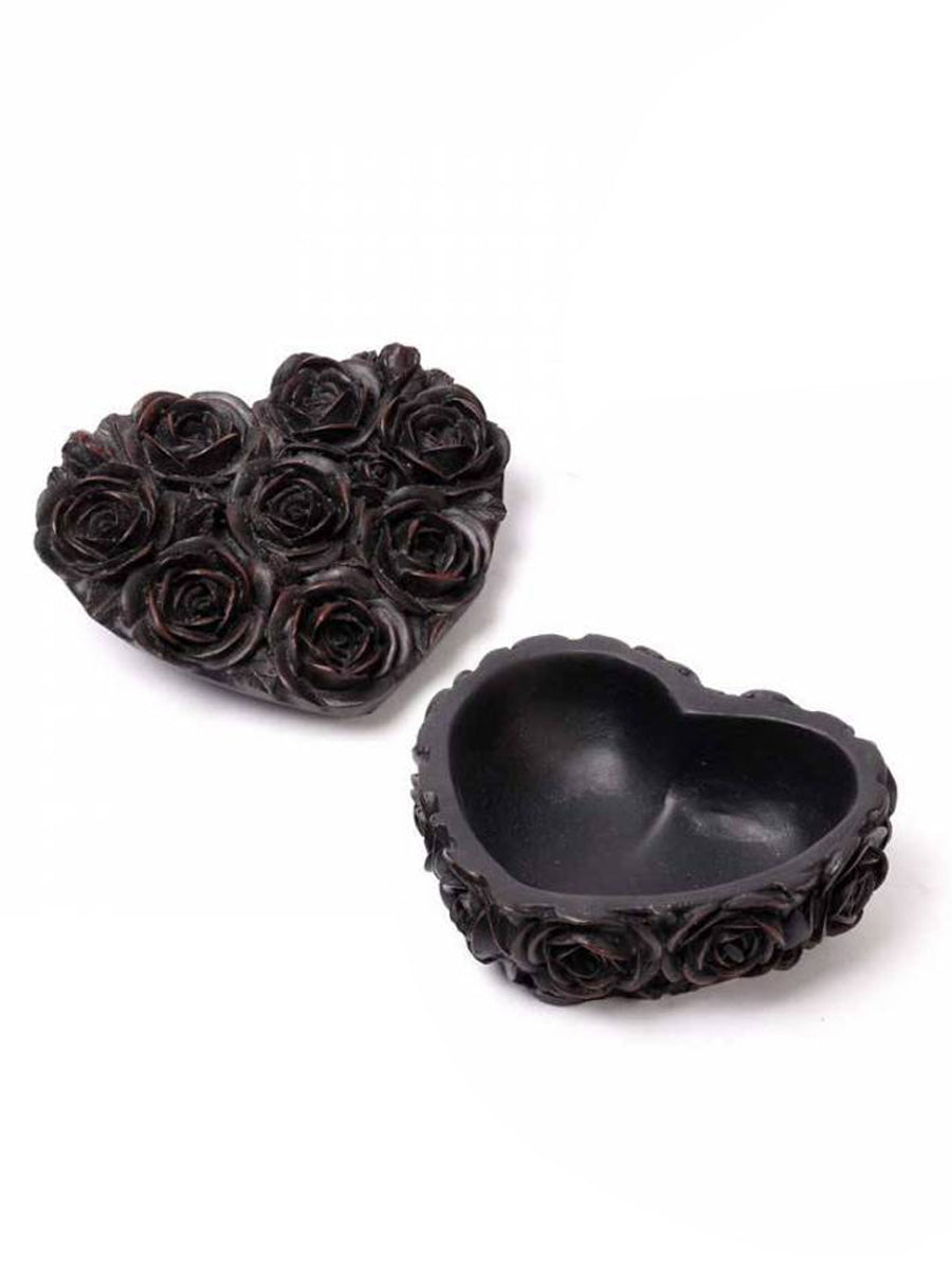 Alchemy Black Rose Heart Box