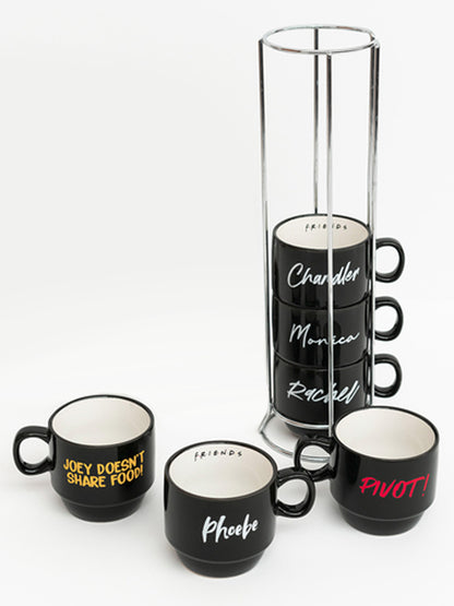 Friends Names Mug Set - Set of 6