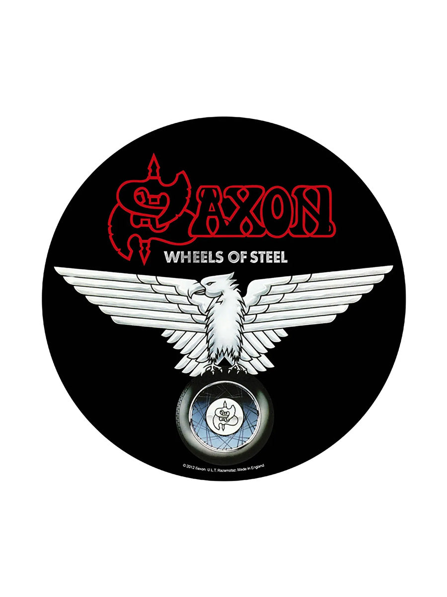 Saxon Wheels Of Steel Back Patch