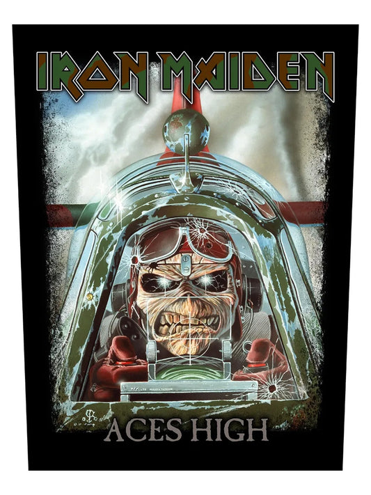 Iron Maiden Aces High Back Patch