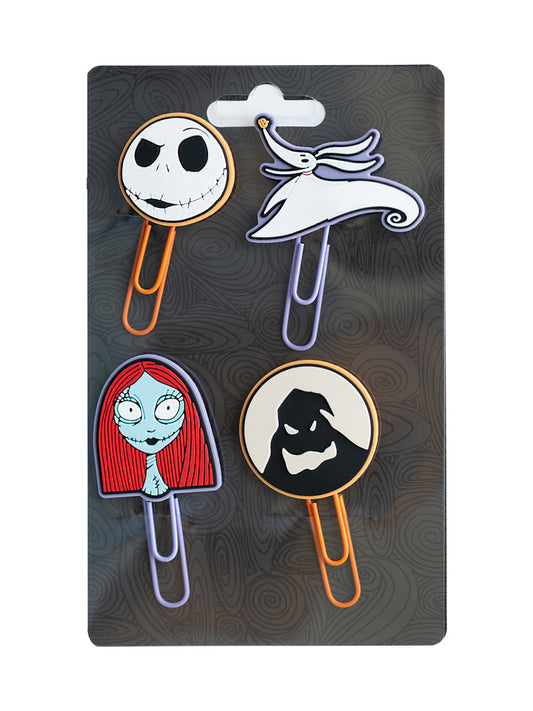 The Nightmare Before Christmas Paper Clip Set With Topper