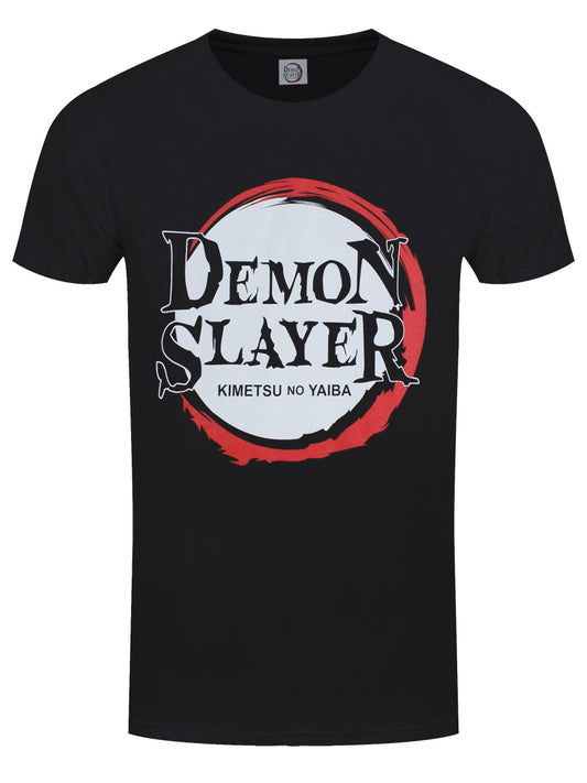 Demon Slayer Logo Men's Black T-Shirt