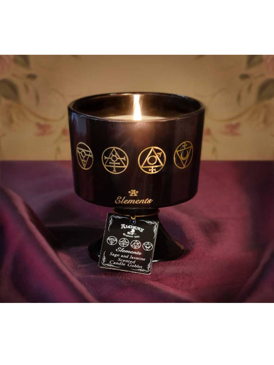 Alchemy Elements Sage & Jasmine Scented Candle