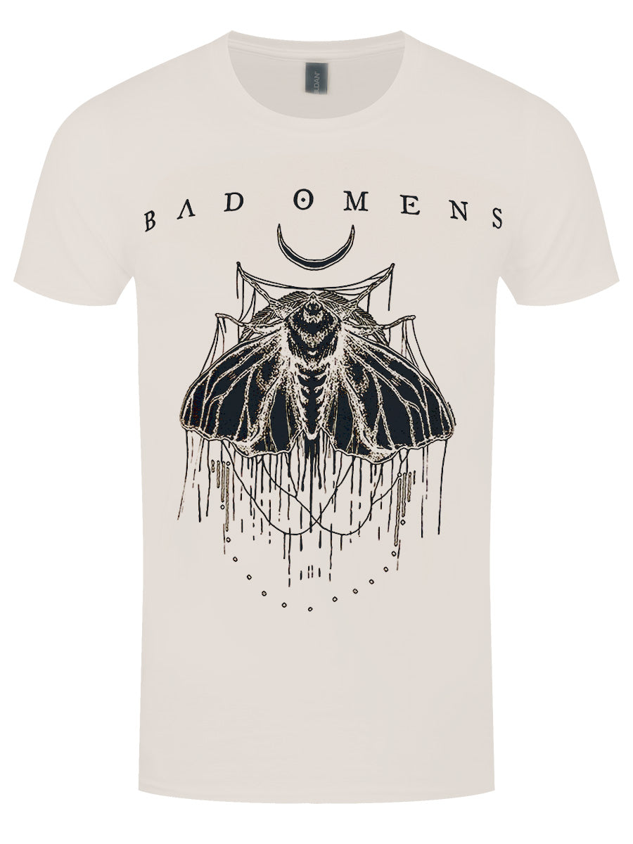 Bad Omens Moth Men's Stone T-Shirt