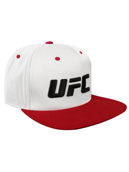 UFC Retro Sport Black Logo Snapback Cap