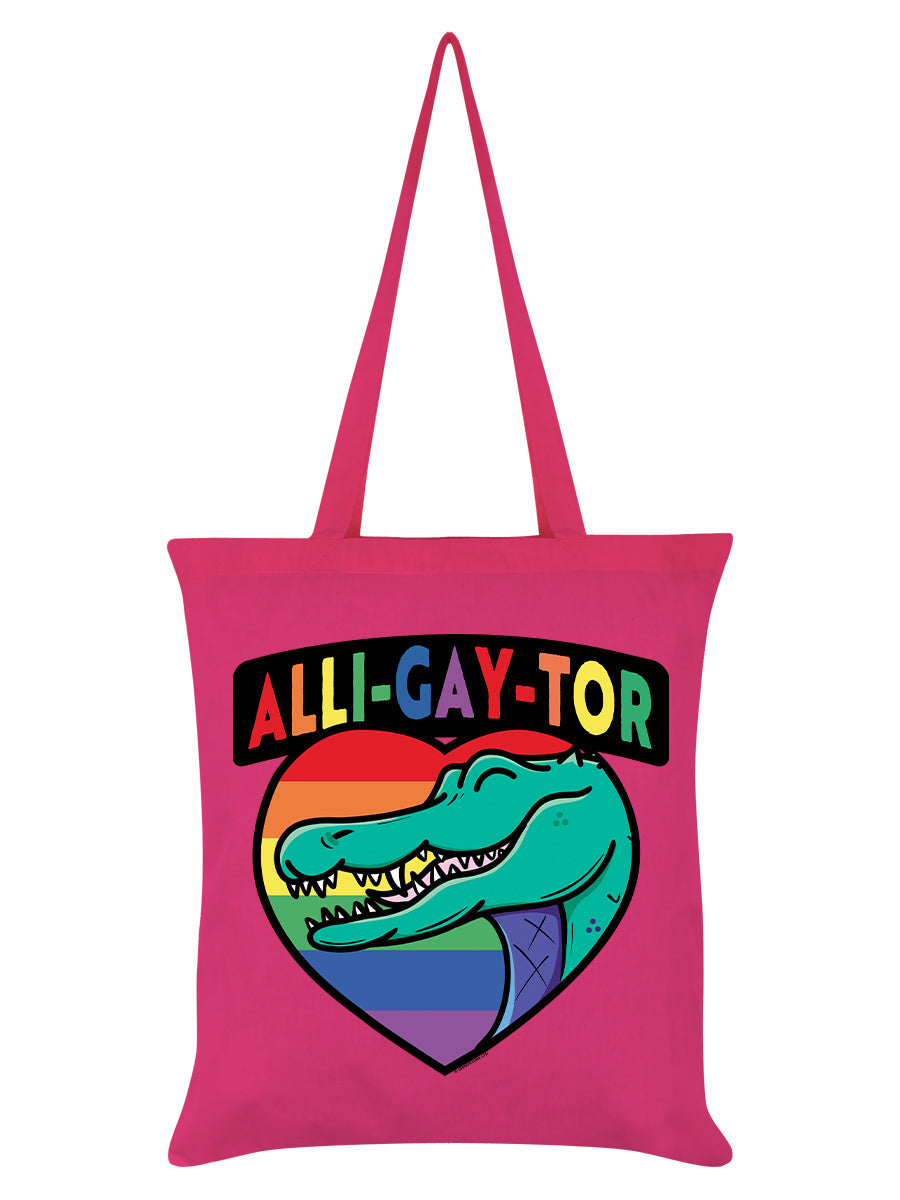 Alli-Gay-Tor Pink Tote Bag