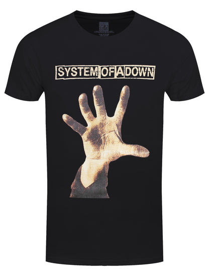 System Of A Down Hand Men's Black T-Shirt