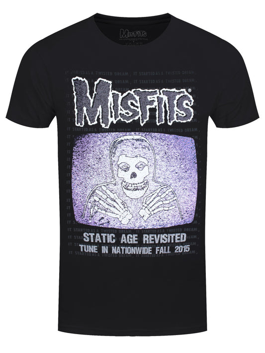 Misfits Static Men's Black T-Shirt