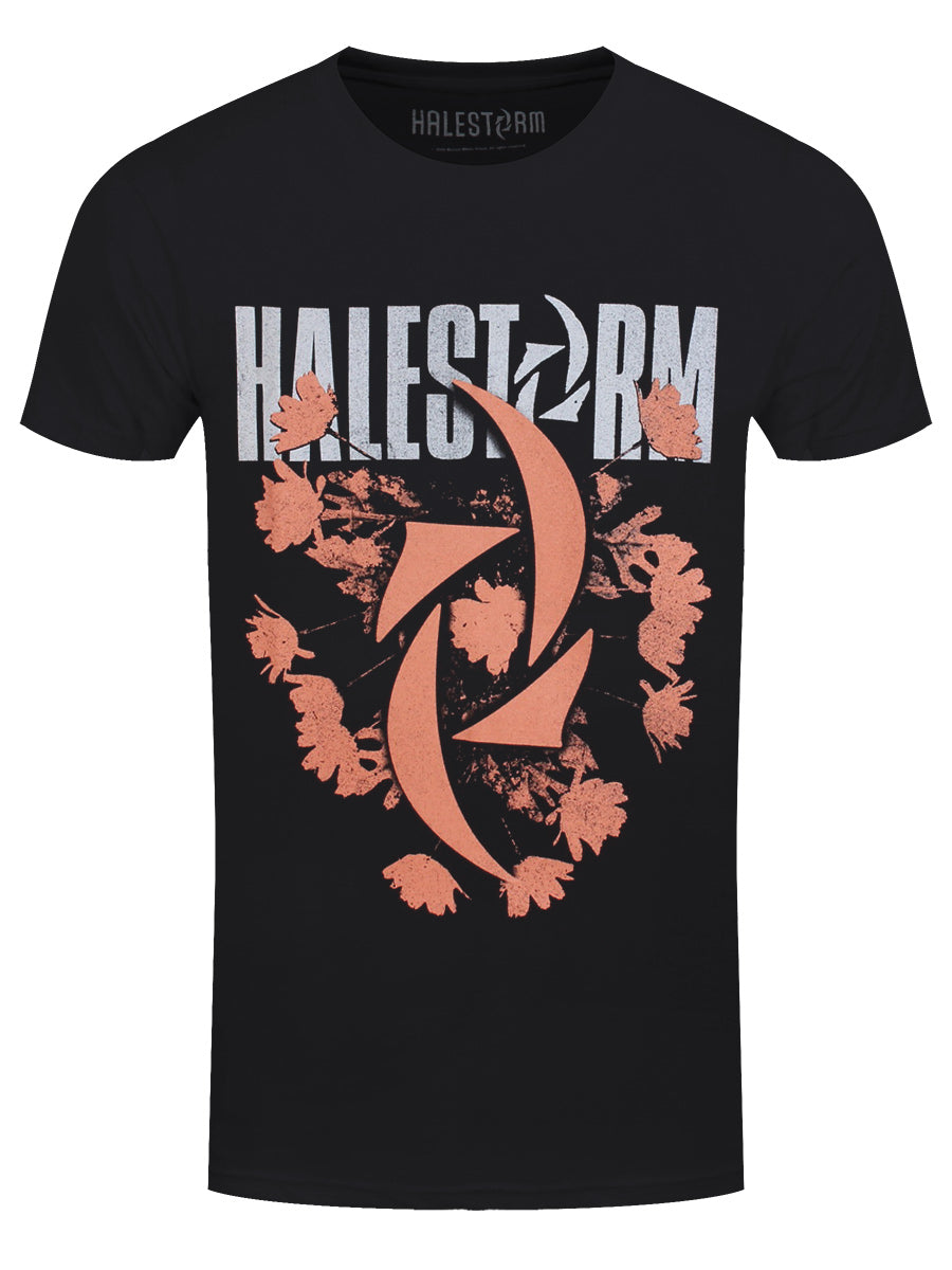 Halestorm Bouquet Men's Black T-Shirt