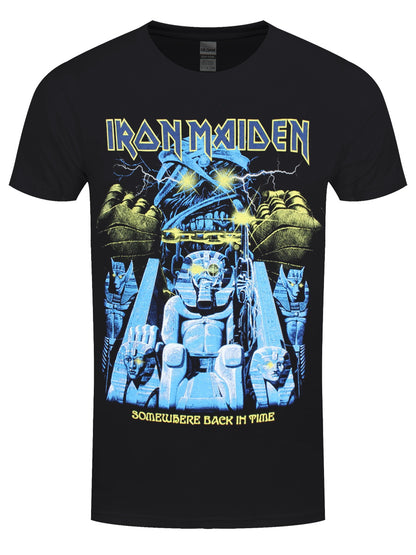 Iron Maiden Back in Time Mummy Men's Black T-Shirt