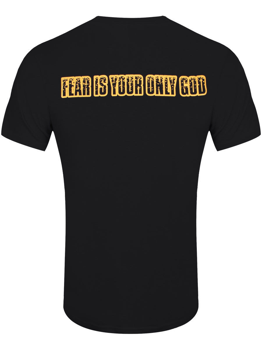 Rage Against The Machine Fear Is Our Only God Men's Black T-Shirt