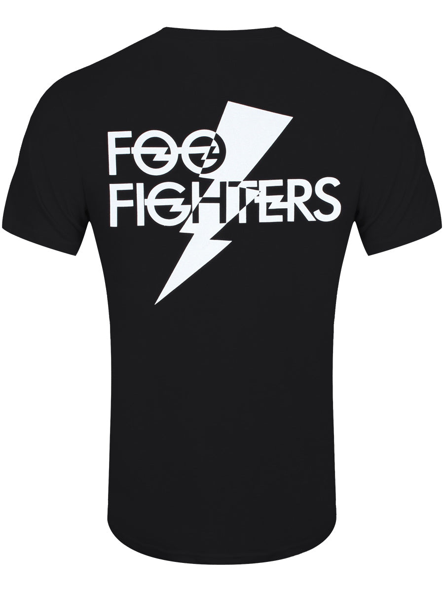 Foo Fighters Flash Logo Men's Black T-Shirt