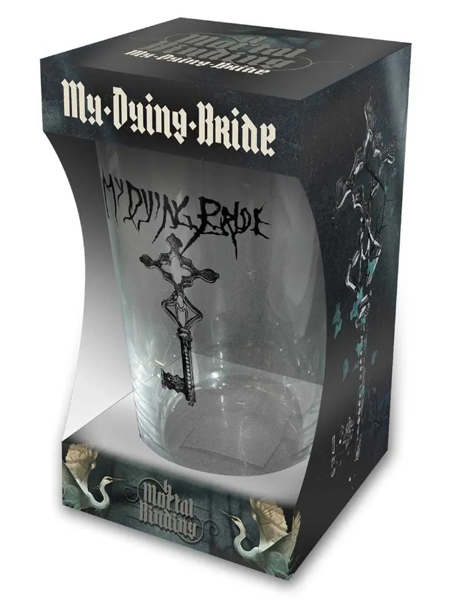 My Dying Bride A Mortal Binding Drinking Glass