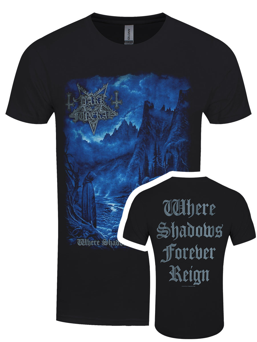 Dark Funeral Where Shadows Forever Reign Men's Black T-Shirt