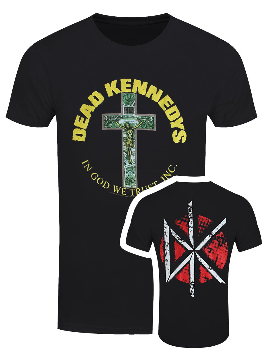 Dead Kennedys In God We Trust Men's Black T-Shirt