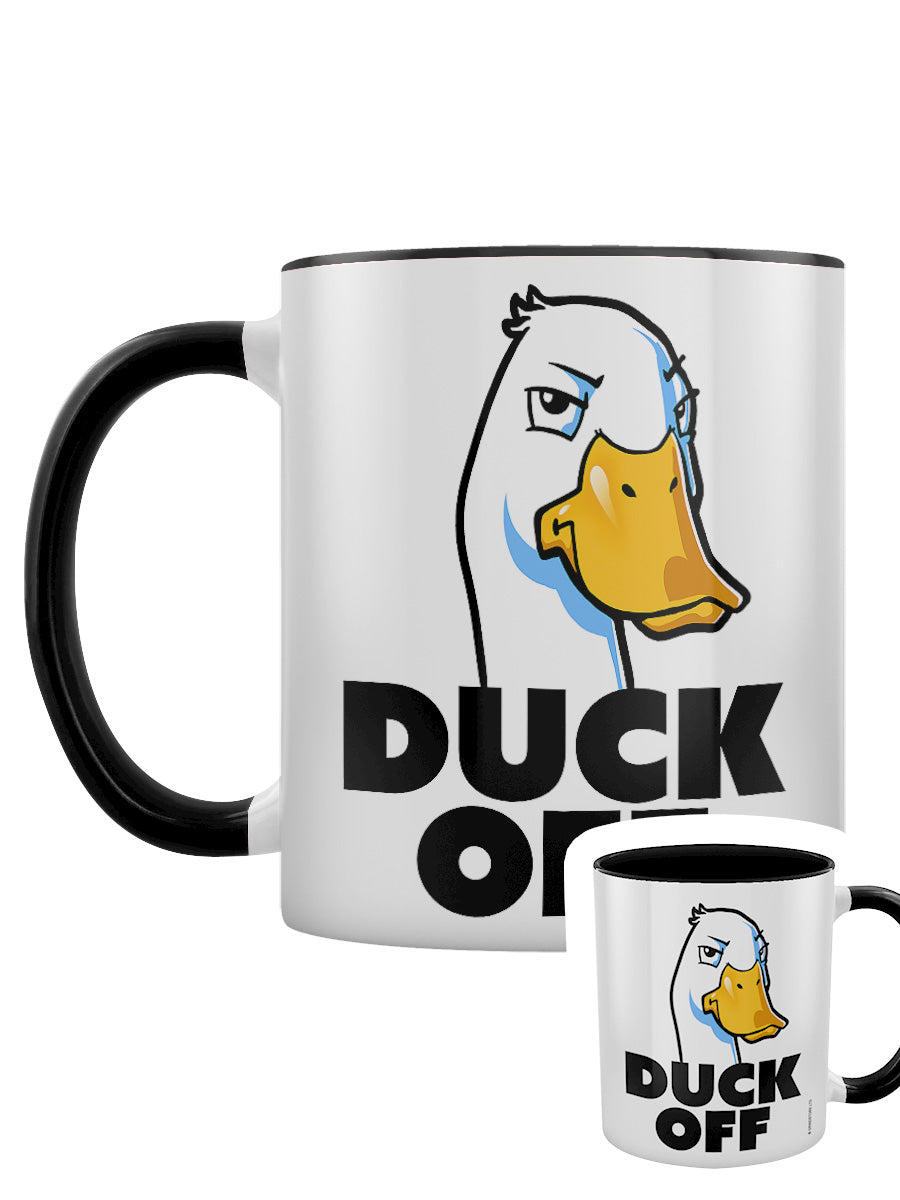 Duck Off Black Inner 2-Tone Mug