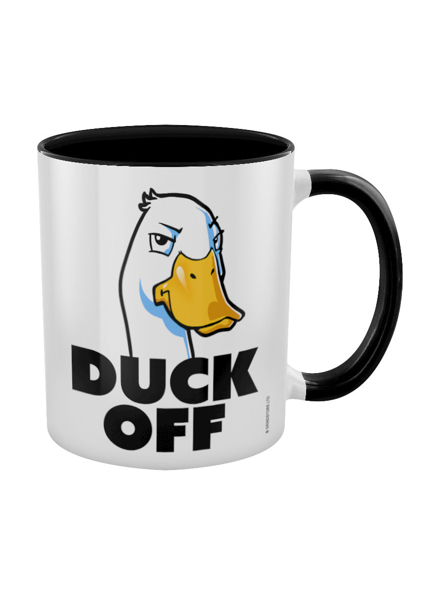 Duck Off Black Inner 2-Tone Mug