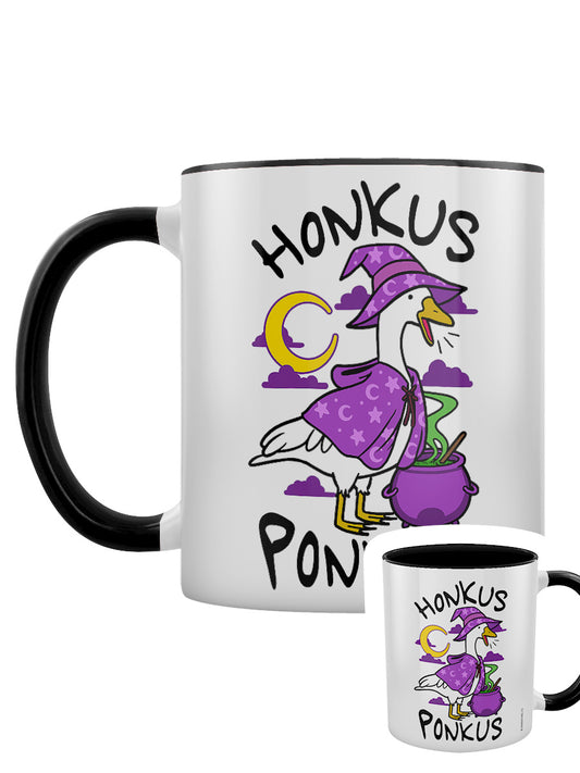 Silly Goose Honkus Ponkus Black Inner 2-Tone Mug