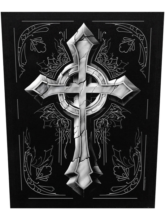 Gothic Cross Back Patch