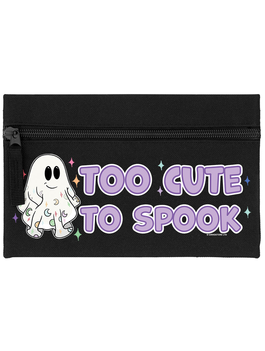 Too Cute To Spook Black Pencil Case