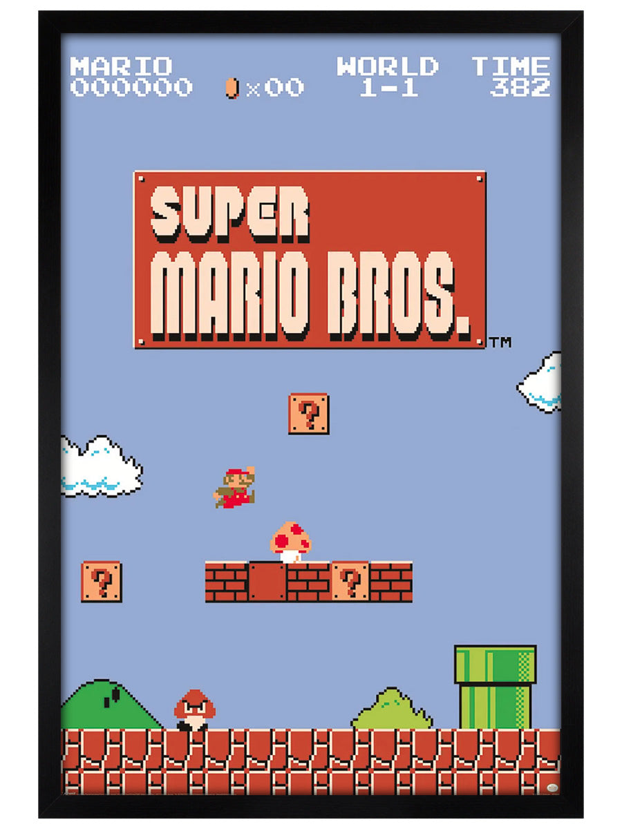 Super Mario Bros. World 1-1 Maxi Poster