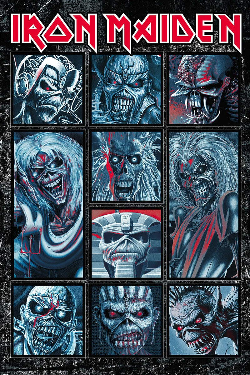 Iron Maiden Ten Eddies Maxi Poster