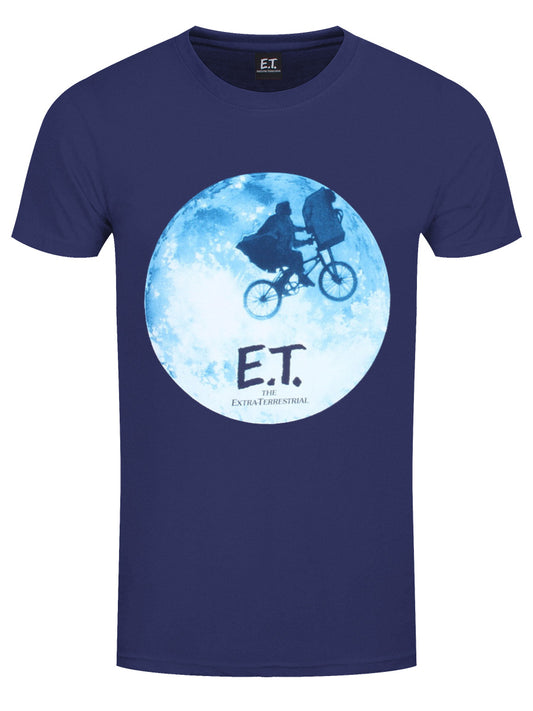 ET Moon Ride Silhouette Men's Black T-Shirt