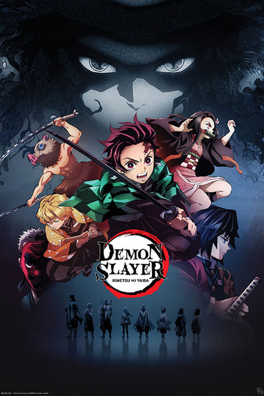 Demon Slayer Group Maxi Poster