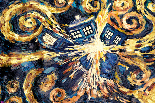 Doctor Who Exploding Tardis Maxi Poster