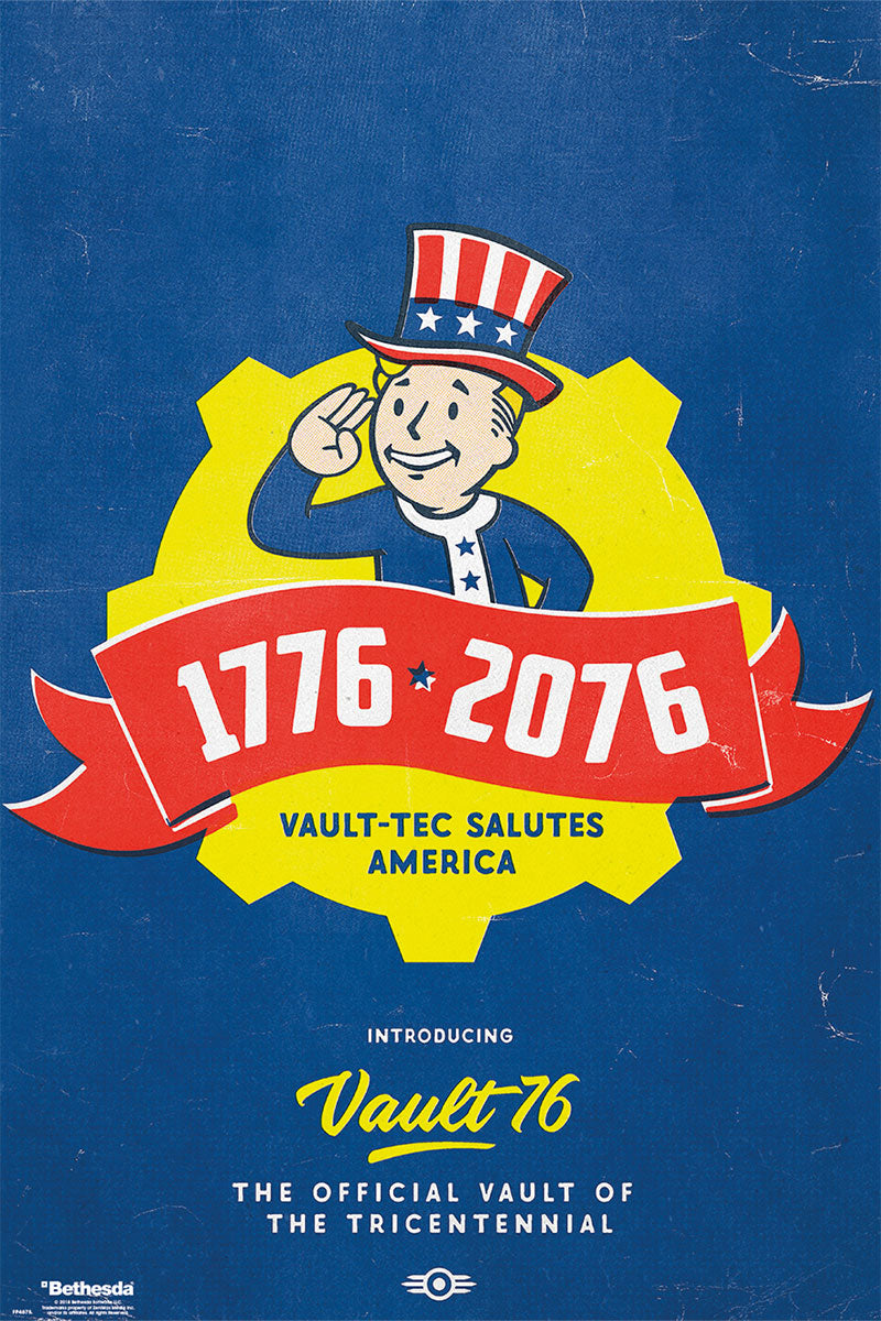 Fallout Tricentennial Maxi Poster