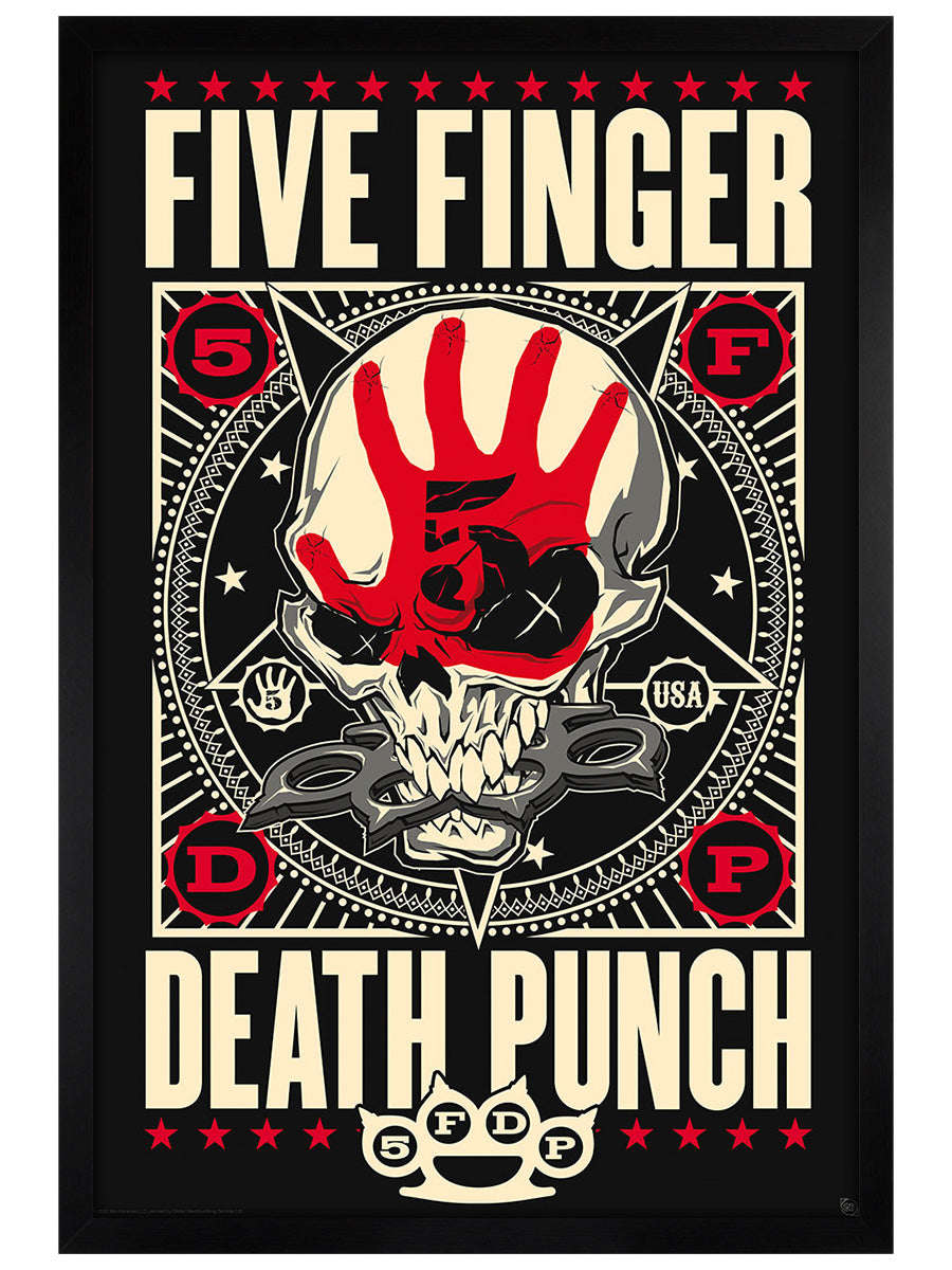 Five Finger Death Punch Knucklehead Maxi Poster