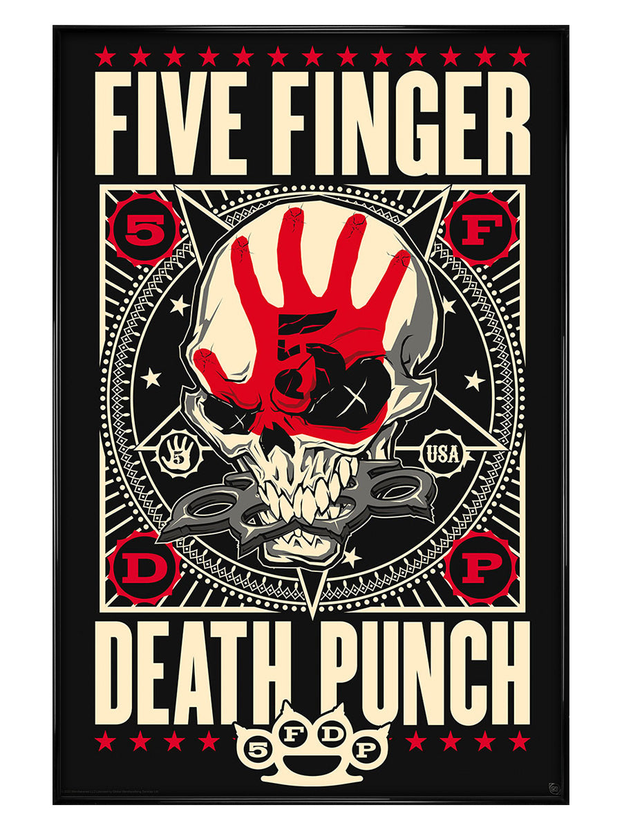 Five Finger Death Punch Knucklehead Maxi Poster