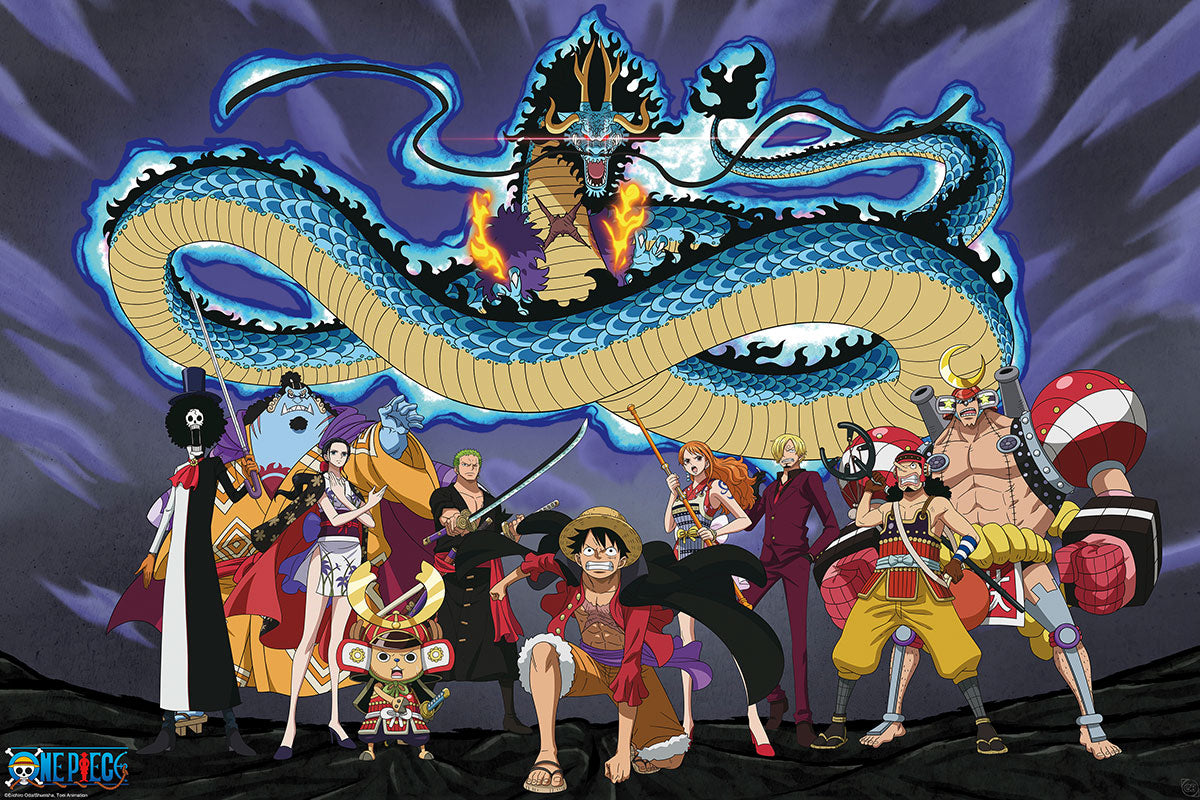 One Piece The Crew Versus Kaido Maxi Poster