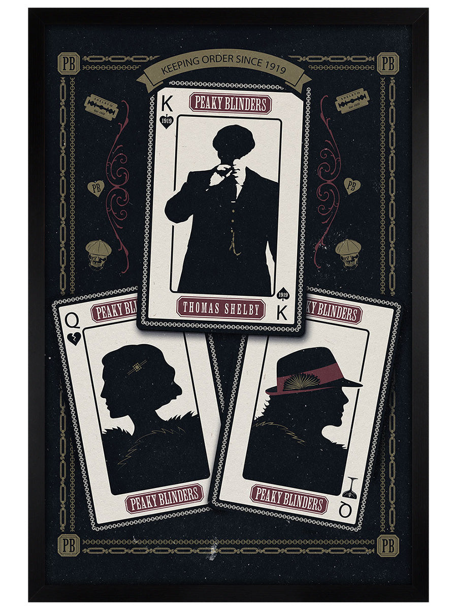 Peaky Blinders Cards Maxi Poster